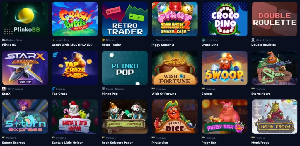 Crash Games