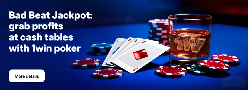 Bad Bead Jackpot at 1Win Poker
