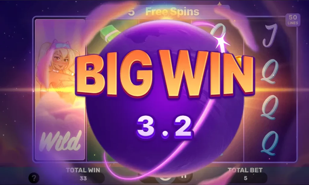Big Win in Spins Queen at 1 Win