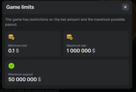 CoinFlip game limits