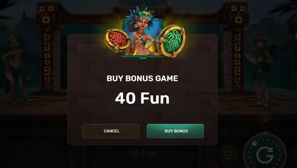 Buy Bonus Game at El Dorado
