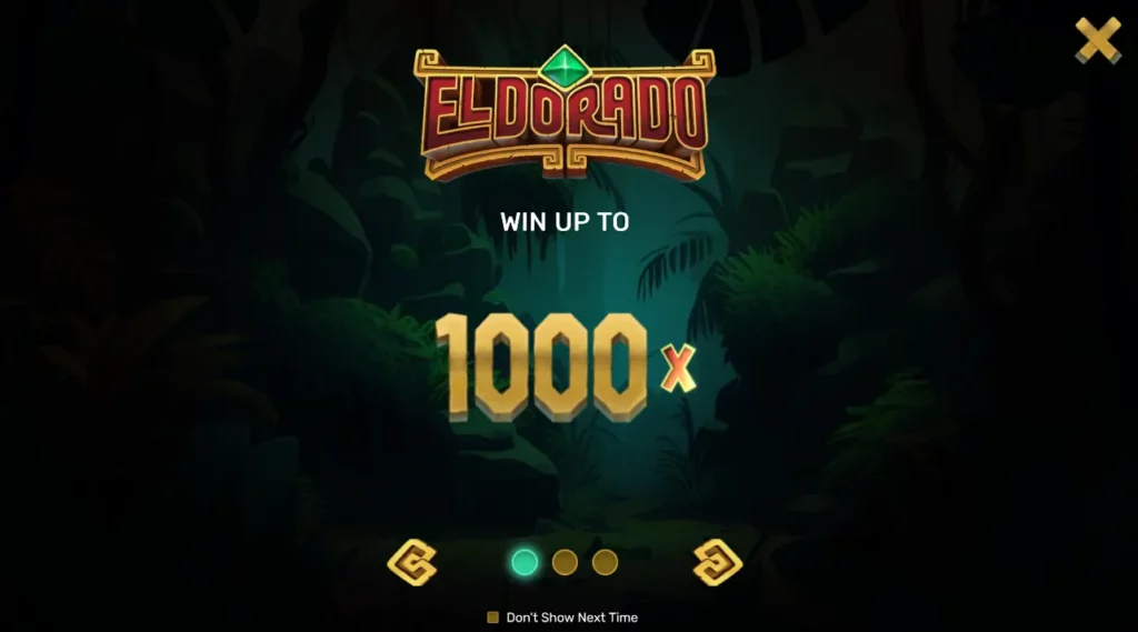 El Dorado Starting Screen