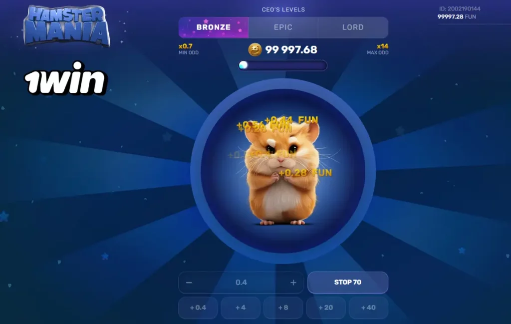 Gameplay in Hamster Mania