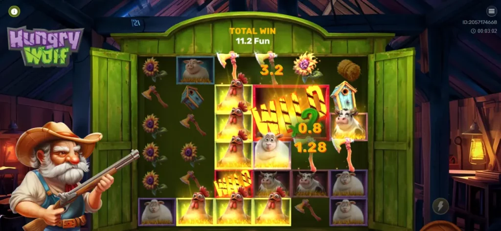 Winning in Hungry Wolf